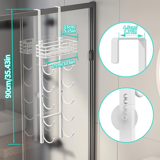 HapiRm Towel Racks for Bathroom Storage - Image 7