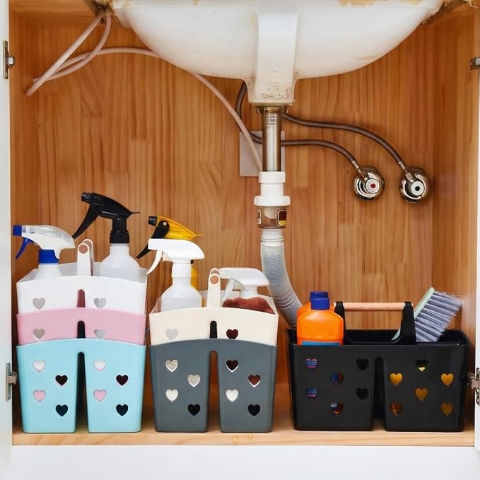 Black Portable Shower Caddy - Image 9