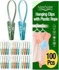 100 Pack Multi Purpose Laundry Hanging Clips by Unknown