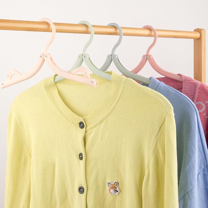 10Pcs Travel Hangers for Cruise Foldable Hangers - Image 3