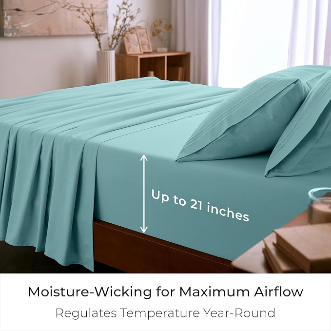 Mellanni California King Sheet Set - Image 4