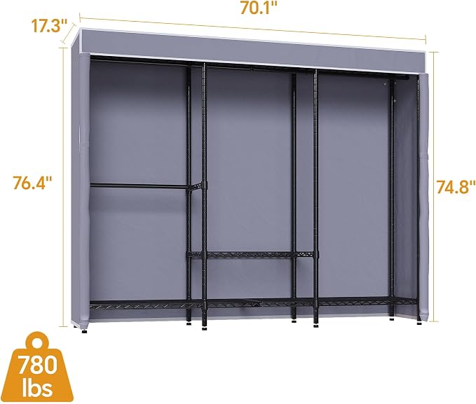 H8 Heavy Duty Clothes Rack - Image 4