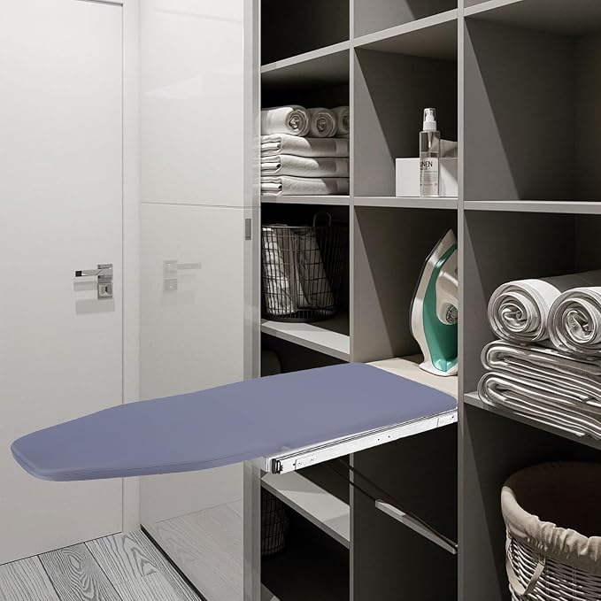 Pull Out Ironing Board 12” x 32” Retractable Hidden Ironing Board Closet Fold - Image 2