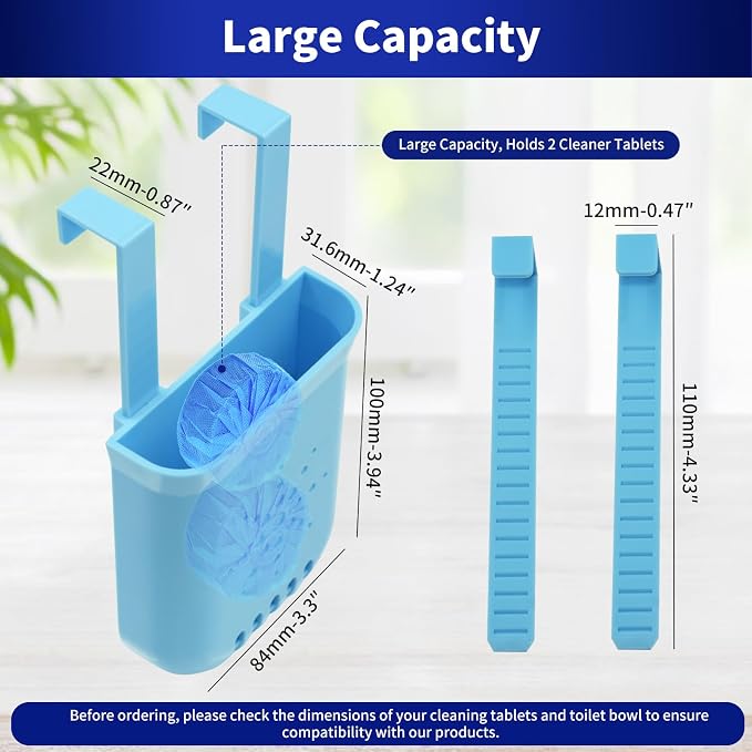 Adjustable Toilet Tank Tablet Holder – Controlled Release Bleach Tablets - Image 6
