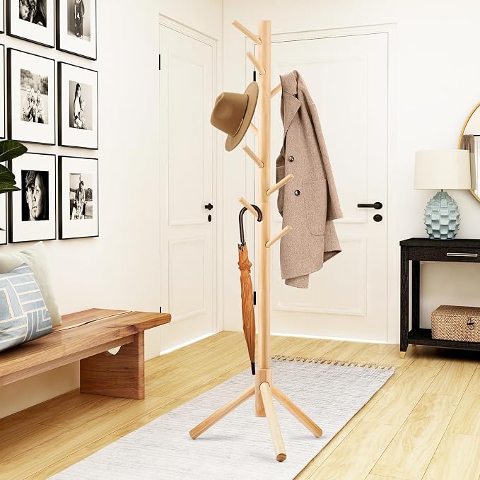 2 PCS Coat Rack, Freestanding Coat Rack - Image 2