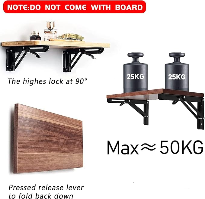 Folding Shelf Brackets - Image 3