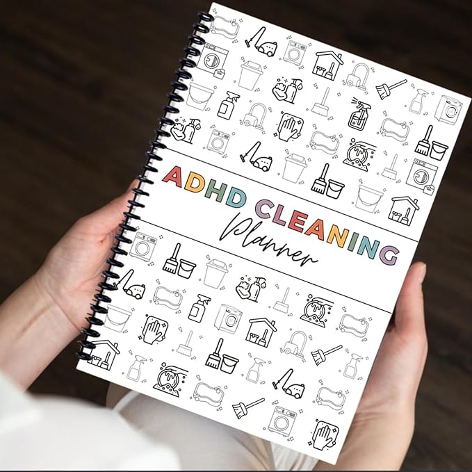 Cleaning Planner, Household Cleaning Schedule and Checklist Organizer, Weekly - Image 4