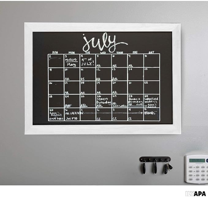 Ilyapa Rustic Wooden Magnetic Kitchen Chalkboard Sign - Image 4