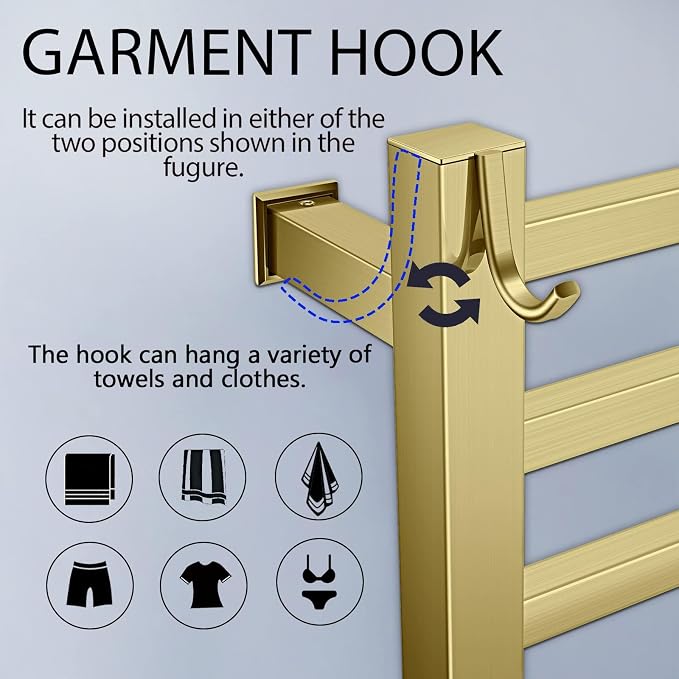 Towel Warmer Rack for Bathroom - Image 4