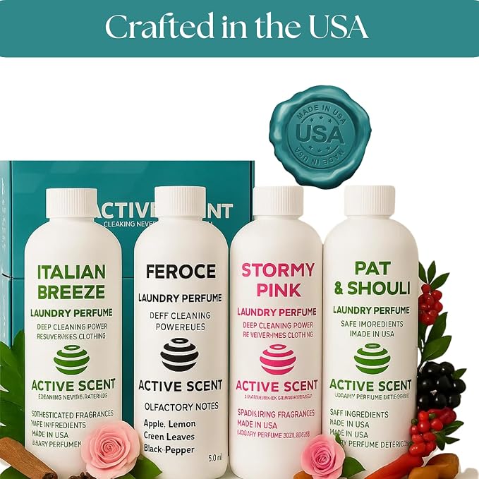 Laundry Detergent Discovery Kit – Luxury Perfume Fragrance, 4X Concentrated - Image 2