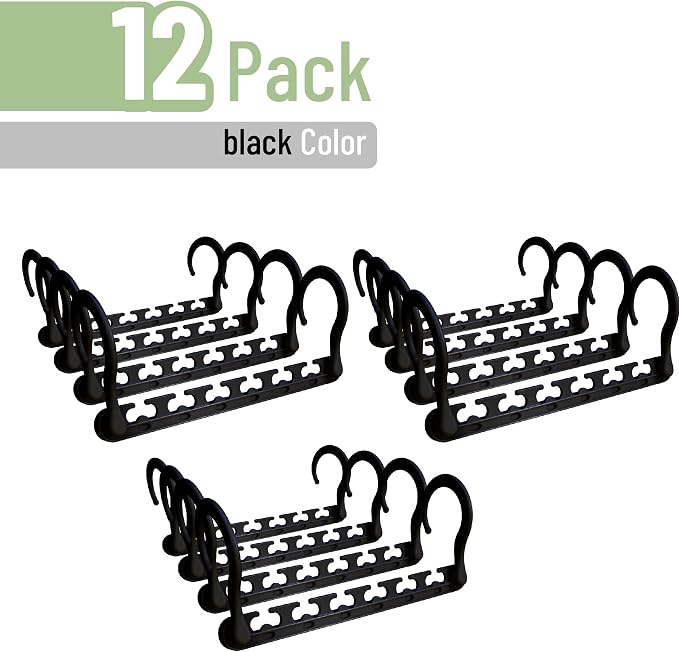 Mr. Pen- Space Saving Hangers for Clothes, Plastic Multi Clothes Hangers Space - Image 2