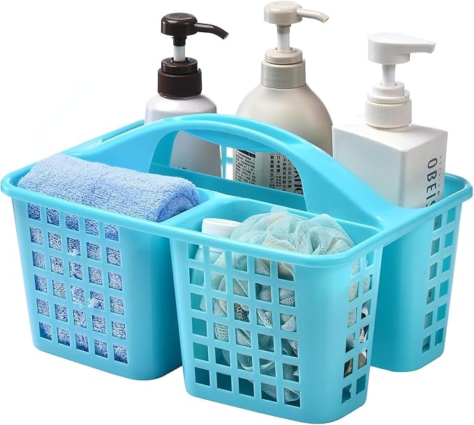 Portable Shower Caddy Basket, Convenient Cleaning Supplies Organizer by Boxonly