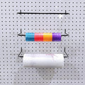 5 Pack Extendable Pegboard Paper Towel Holder, Pegboard Hook by Unknown