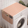 Ambesonne Paris Washing Machine Organizer, Soft Colors Eiffel Tower Pattern by Ambesonne