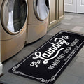 Pauwer Laundry Room Rug Runner 20"x48" Waterproof Rubber Laundry Mat Non Slip by Pauwer