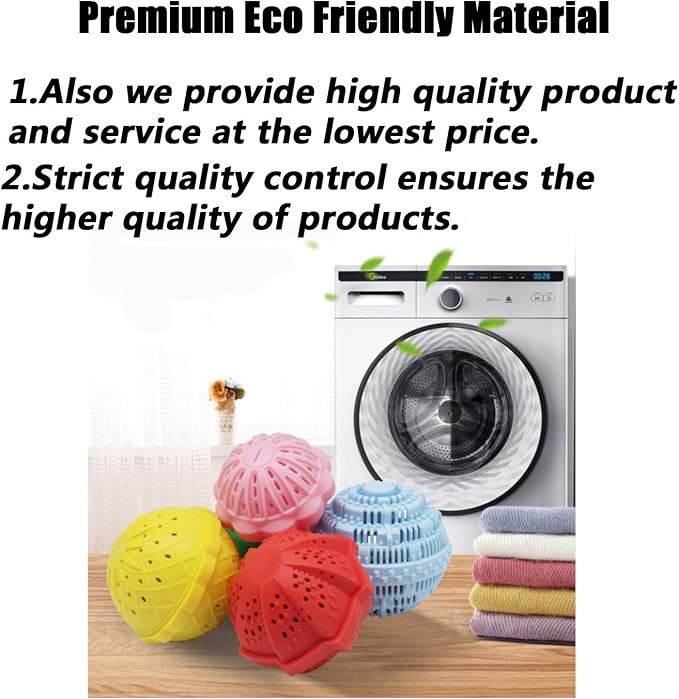 Eco-Friendly Laundry Balls, Super Soft Shell Doesn't Hurt Clothes, Advanced - Image 5