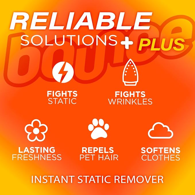 Bounce Anti Static Spray, 3 in 1 Instant Anti Static Spray & Instant Wrinkle - Image 4