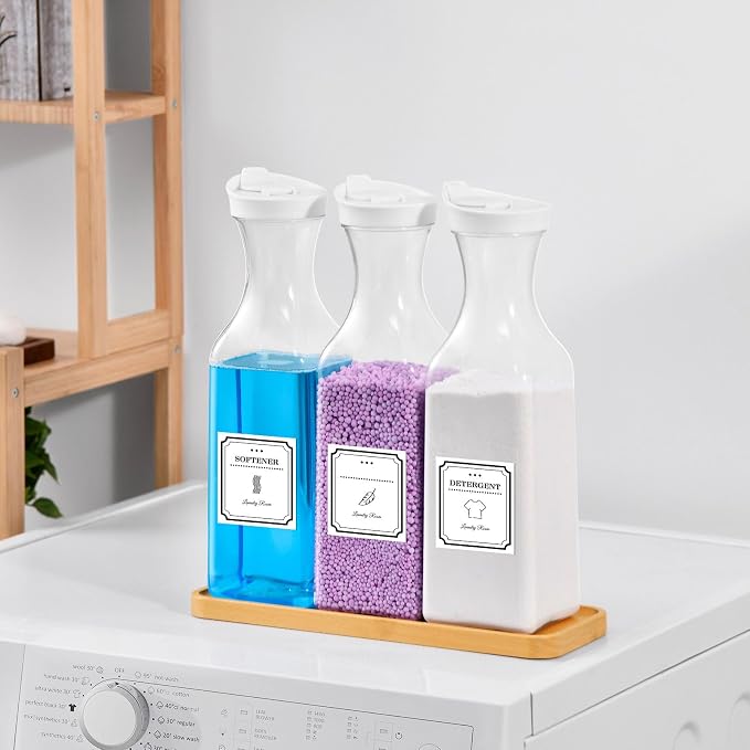 Laundry Detergent Dispenser, 54OZ Laundry Soap Dispenser, Liquid Laundry - Image 4