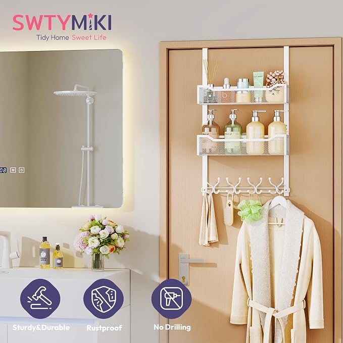 SWTYMIKI Over The Door Hook - Image 4