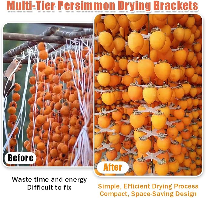 Fruit Hanging Drying Rack, Portable Persimmon Dryer - Image 3