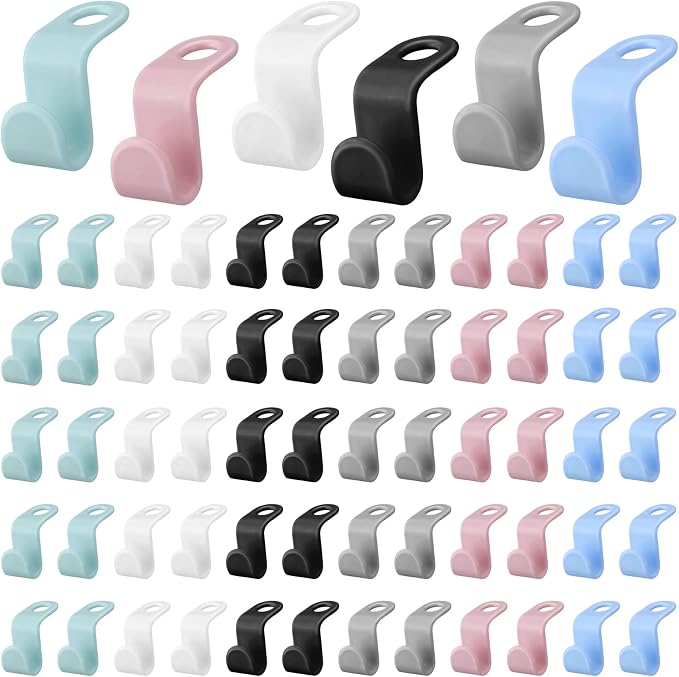 Fumete 300 Pcs Clothes Hanger Connector Hooks Extender Clips Heavy Duty by Fumete