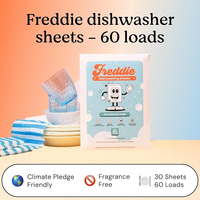 Freddie Dishwasher Sheets Fragrance Free - Image 4