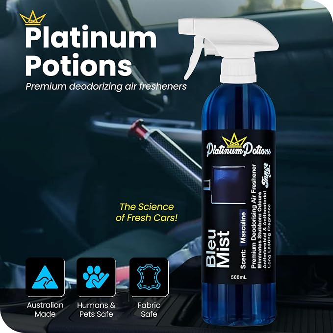 Water-Based Car Air Freshener Spray | Luxury Automotive Deodorizer | - Image 2