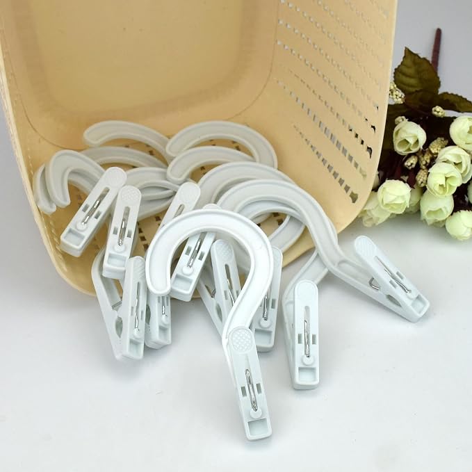 Laundry Hooks Boot Hangers Plastic Clothes Pins Hanger Clips - Image 6