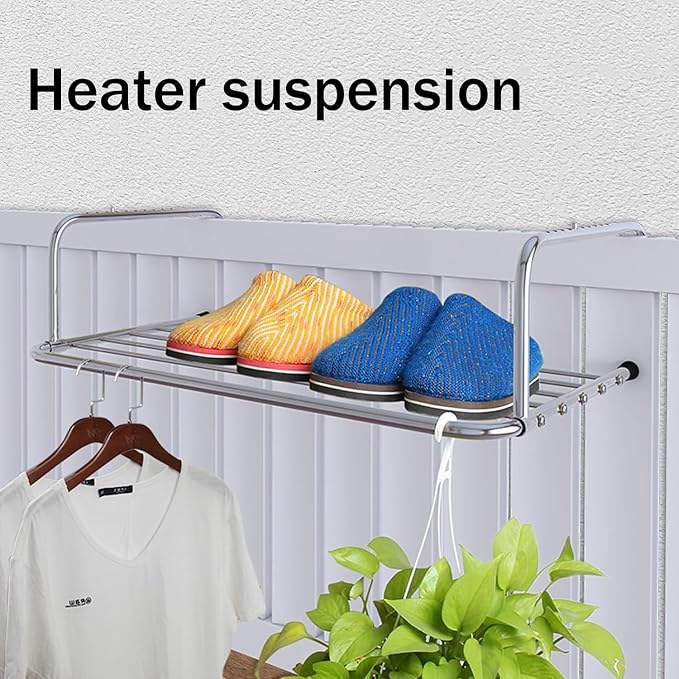 Stainless Steel Wall Mounted Balcony Dryer Rack - Image 3