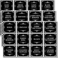 Pack 36 Pcs Aesthetic Laundry Labels by rabowa