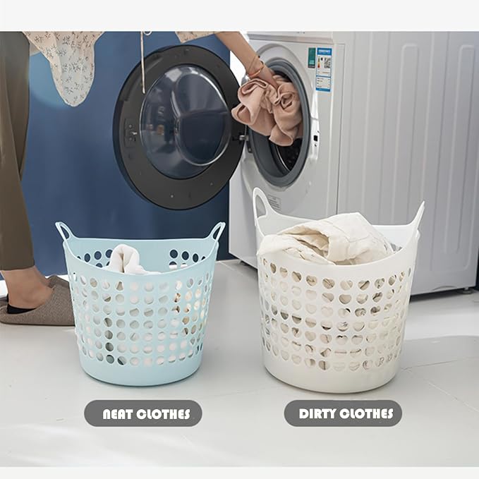 Portable Laundry Hamper with Handles - Image 5