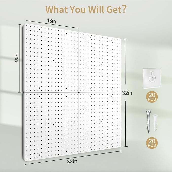 Pegboard Wall Organizer - Image 2