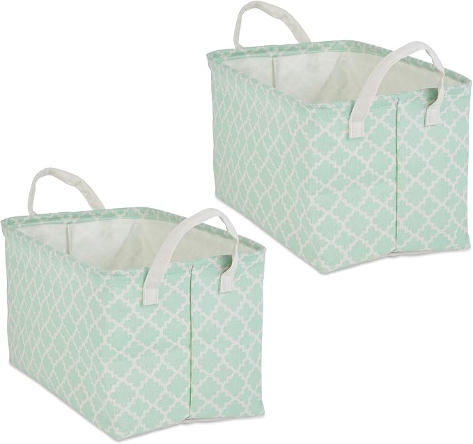 DII Laundry Storage Collection, PE Coated Collapsible Bin by DII