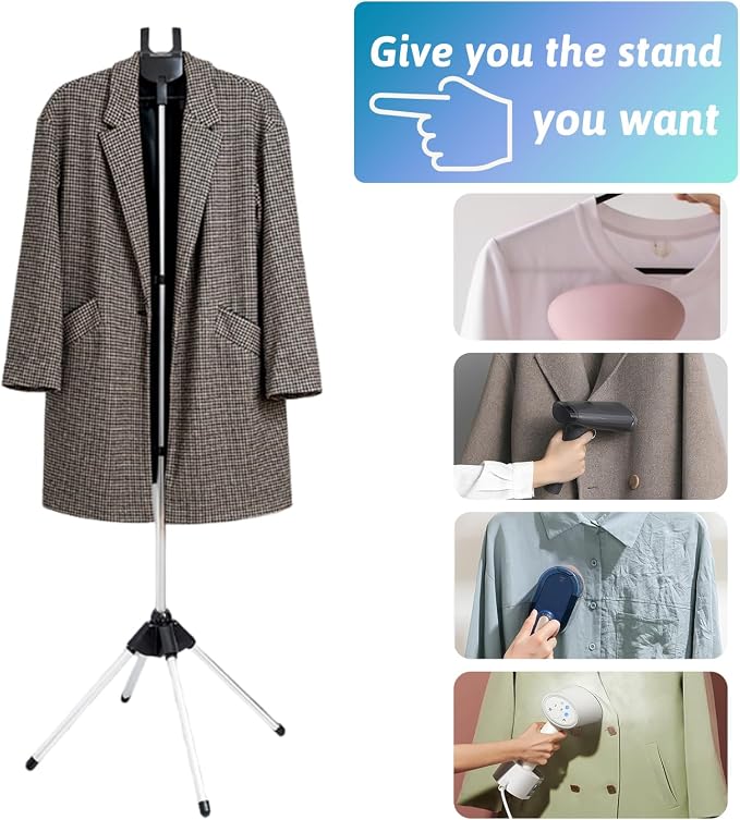 Steamer Stand for Clothes Steamer Holder for Clothes Iron stand Garment Steamer - Image 2