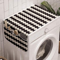 Ambesonne Stripe Washing Machine Organizer, Classy Retro Pattern of Repeating by Ambesonne