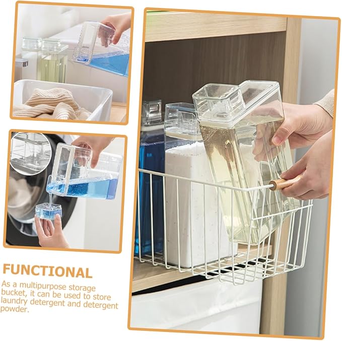 2pcs Bottles Pump for Laundry Detergent Soap Dispenser Bottles Storage - Image 7