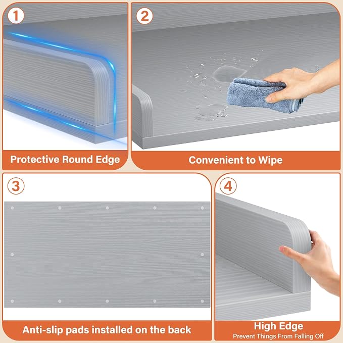 Aheaplus Washer and Dryer Countertop, Laundry Room Organization - Image 4
