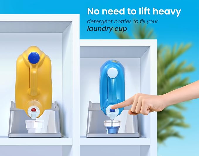 Skywin Laundry Detergent Holder Stand Organizer and Drip Tray - Image 3
