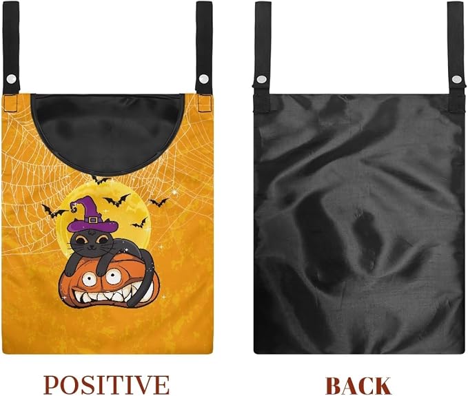 Cats Jack-O'-Lantern Clothespin Bag - Image 7