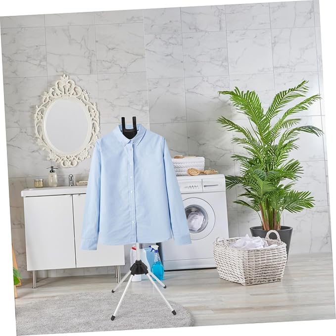 Portable Ironing Board Flat Ironing Area Collapsible Steamer Rack - Image 5