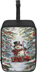 Steamer Carrying Case Christmas Snowman Lightweight Zippered Organizer by YUVAMAGIMO