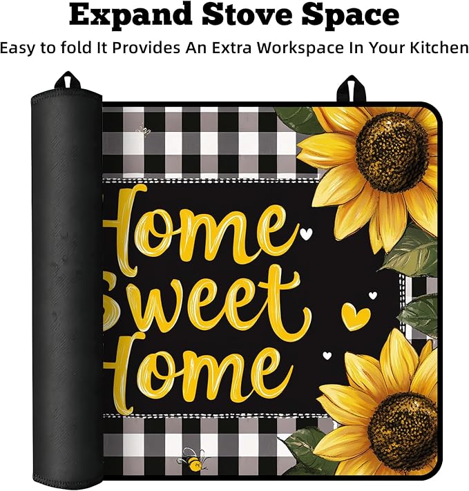 Multi-Design Stove Top Cover for Glass/Electric Stoves - Image 6