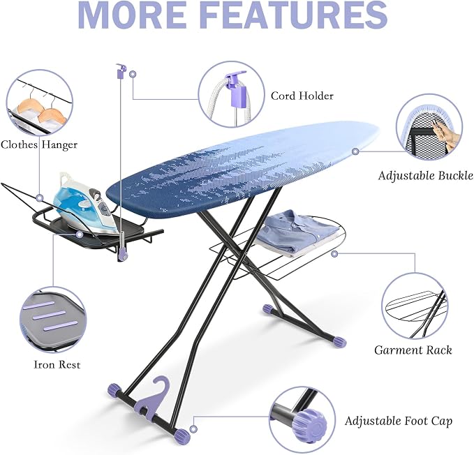 APEXCHASER Ironing Board Full Size - Image 6