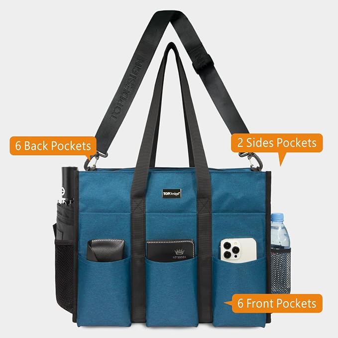 TOPDesign Utility Water Resistant Tote Bag - Image 4