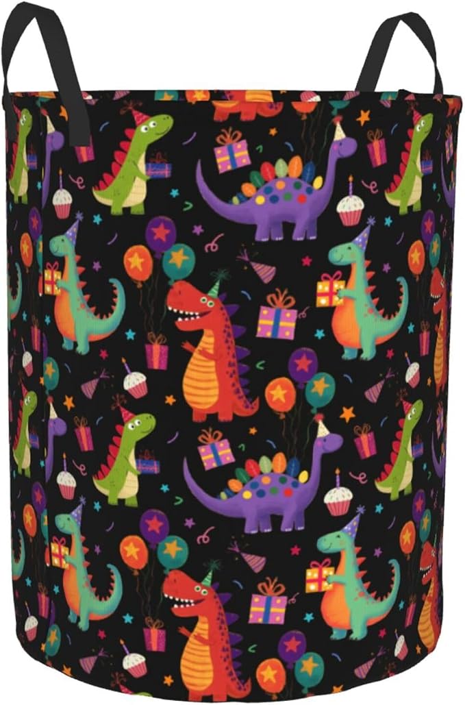 Dinosaurs Laundry Basket Storage Bin Foldable Laundry Hamper Clothes Storage - Image 2