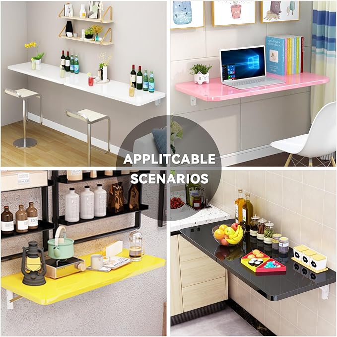 Fold Down Table, Wall Mounted Folding Table - Image 7