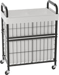 Laundry Hamper 2 Section, 110L Rolling Laundry Sorter Basket by Ollieroo