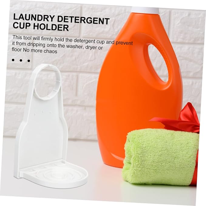 2-Piece Collapsible Laundry Cup Holder Drip Catcher Plastic Drip Tray - Image 8