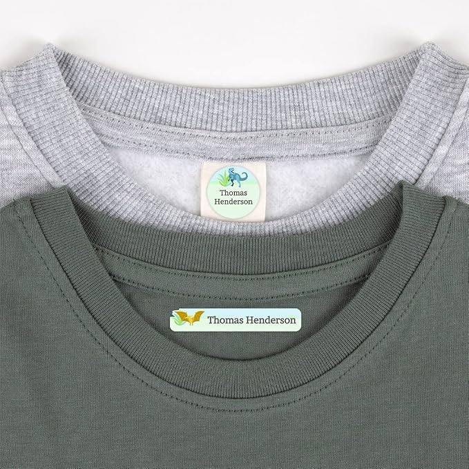 Name Bubbles - Custom Name Tags - Personalized Daycare, & Camp Labels, Iron-On - Image 2