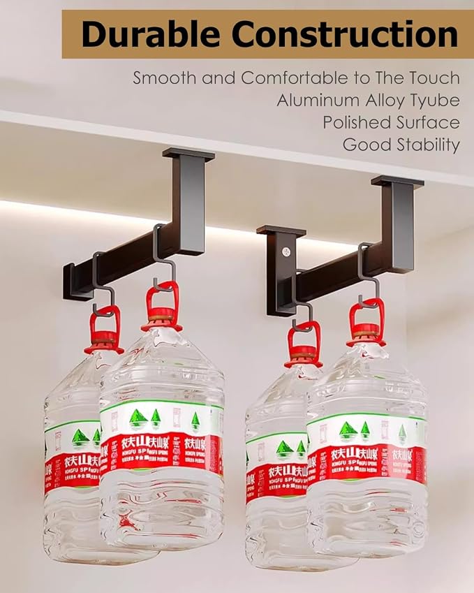 Closet Rod Top Mounted Wardrobe Bar Holder - Image 4
